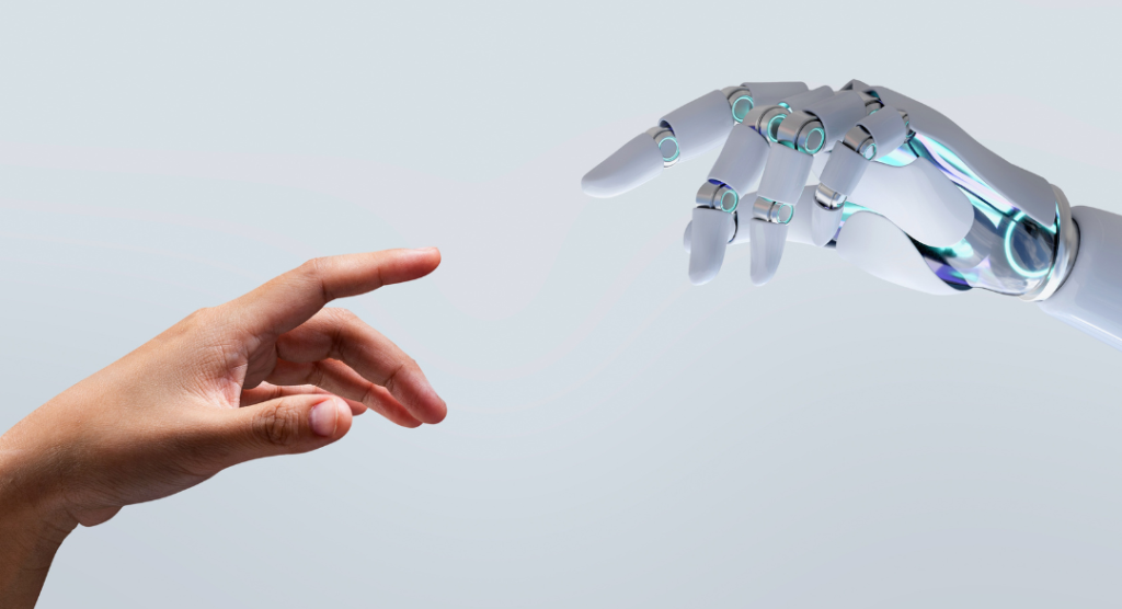 Behavioral health practice team demonstrating human-first approach to AI in mental health